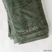 Child Lush Saranoni® Blanket – Personalized Embroidered Name | LMSS® Exclusive Little Mama Shirt Shop LLC