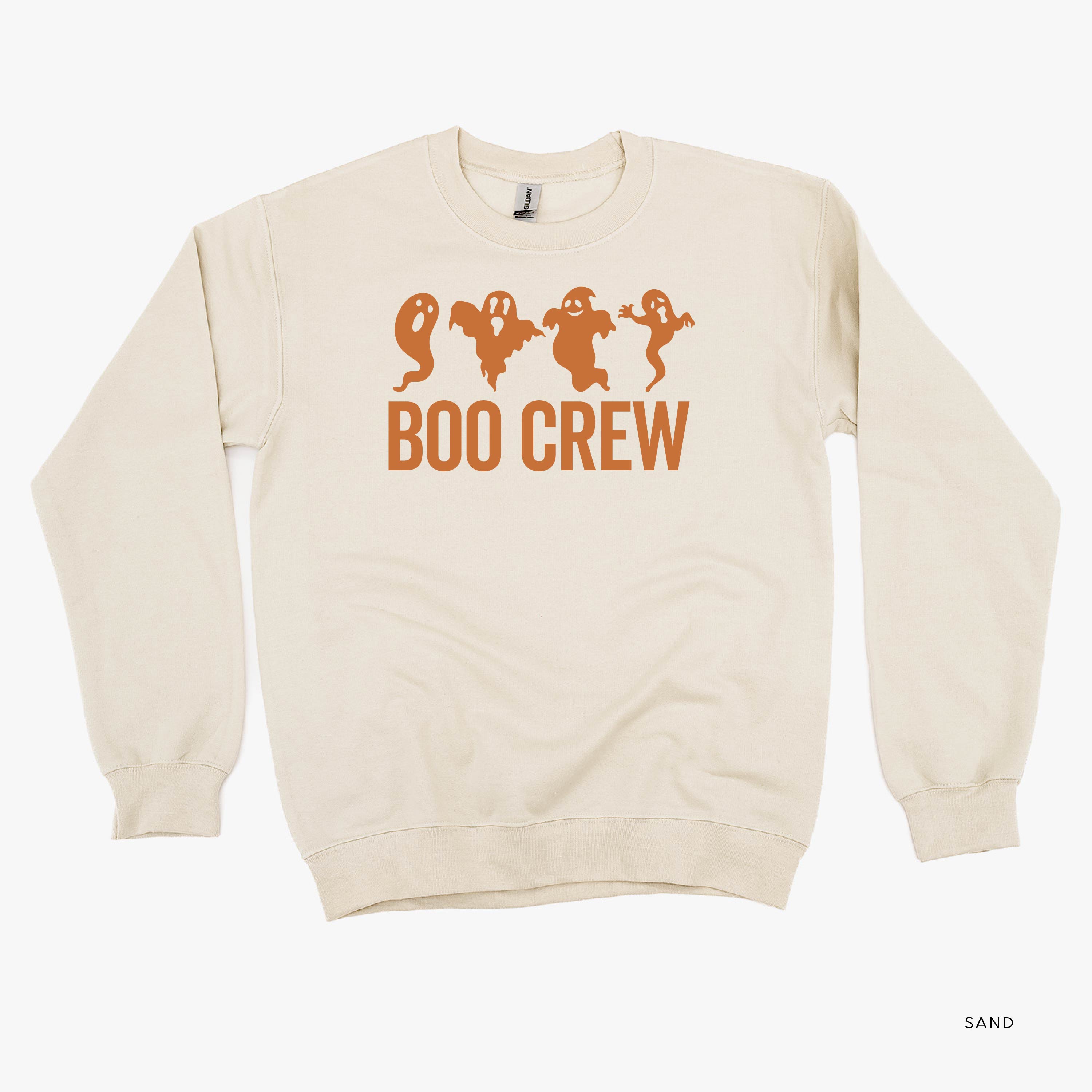 Boo Crew - Basic Fleece Crewneck Little Mama Shirt Shop LLC