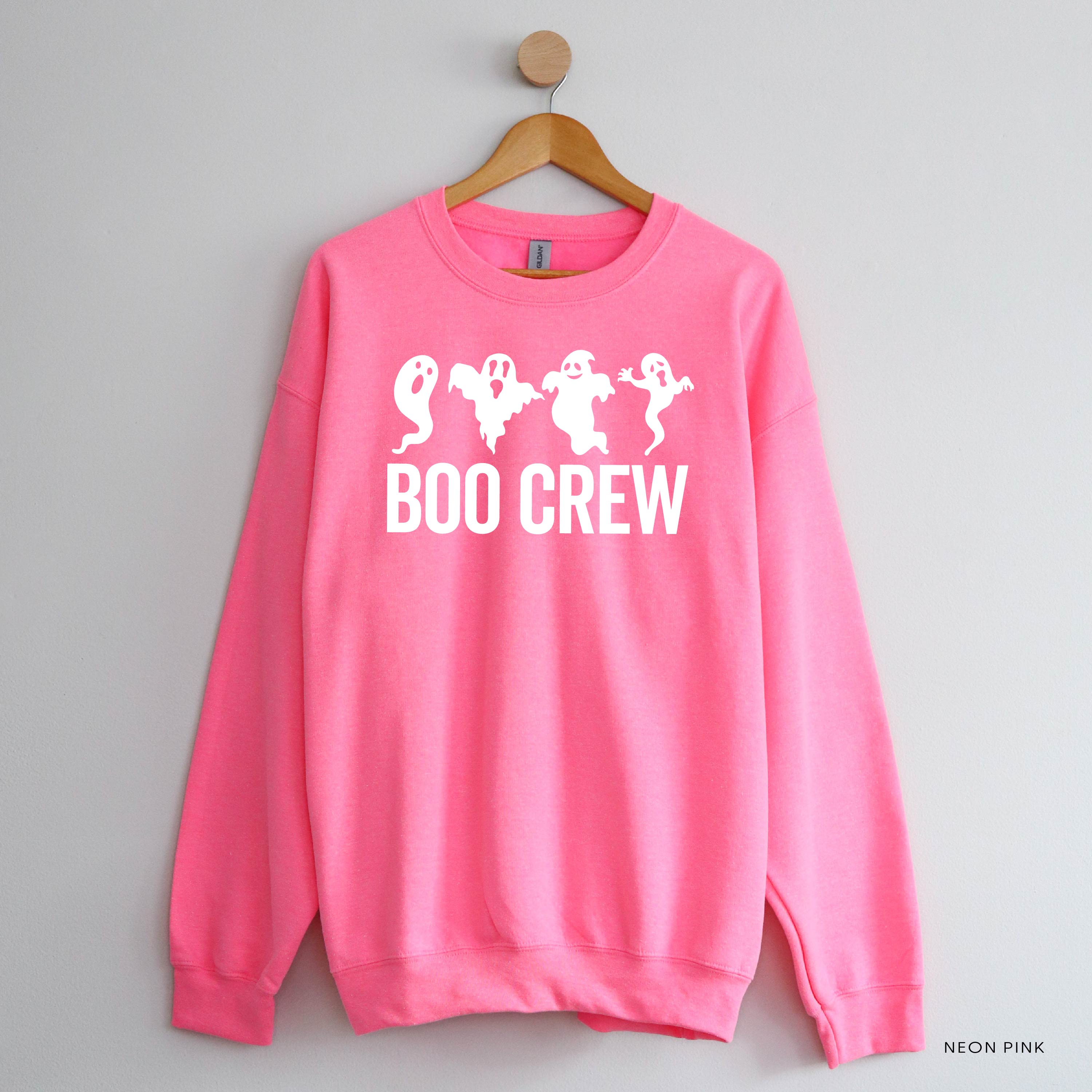 Boo Crew - Basic Fleece Crewneck Little Mama Shirt Shop LLC