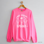 Boot Scootin' Spooky - Basic Fleece Crewneck Little Mama Shirt Shop LLC