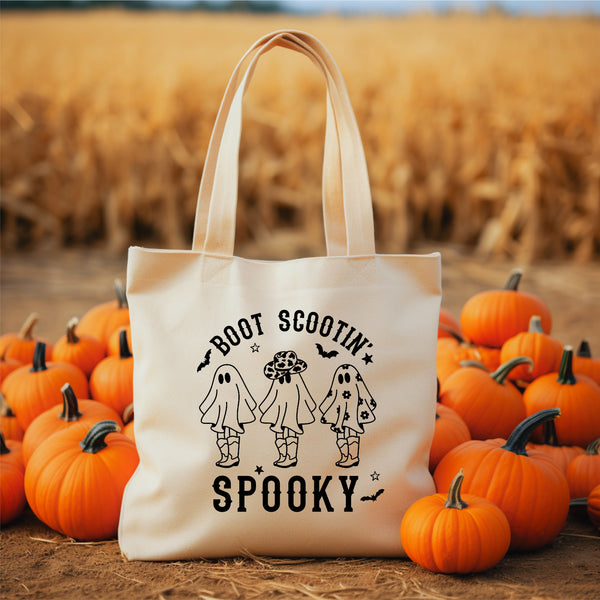 Trick or Treat Tote - Boot Scootin' Spooky