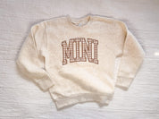 MINI Brown Gingham Fleece – Child Sweatshirt | Little Mama Shirt Shop Little Mama Shirt Shop LLC