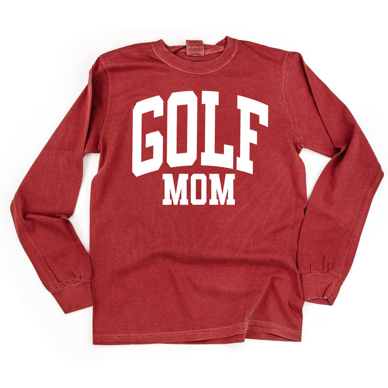 Varsity Style - GOLF MOM - LONG SLEEVE COMFORT COLORS TEE