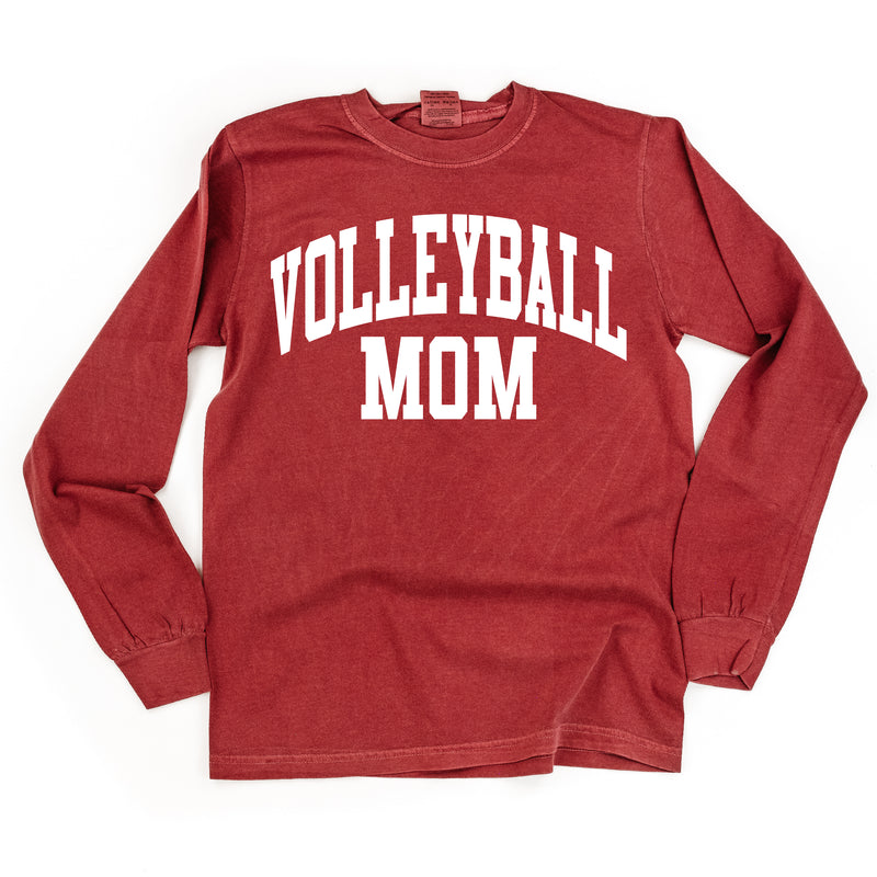 Varsity Style - VOLLEYBALL MOM - LONG SLEEVE COMFORT COLORS TEE