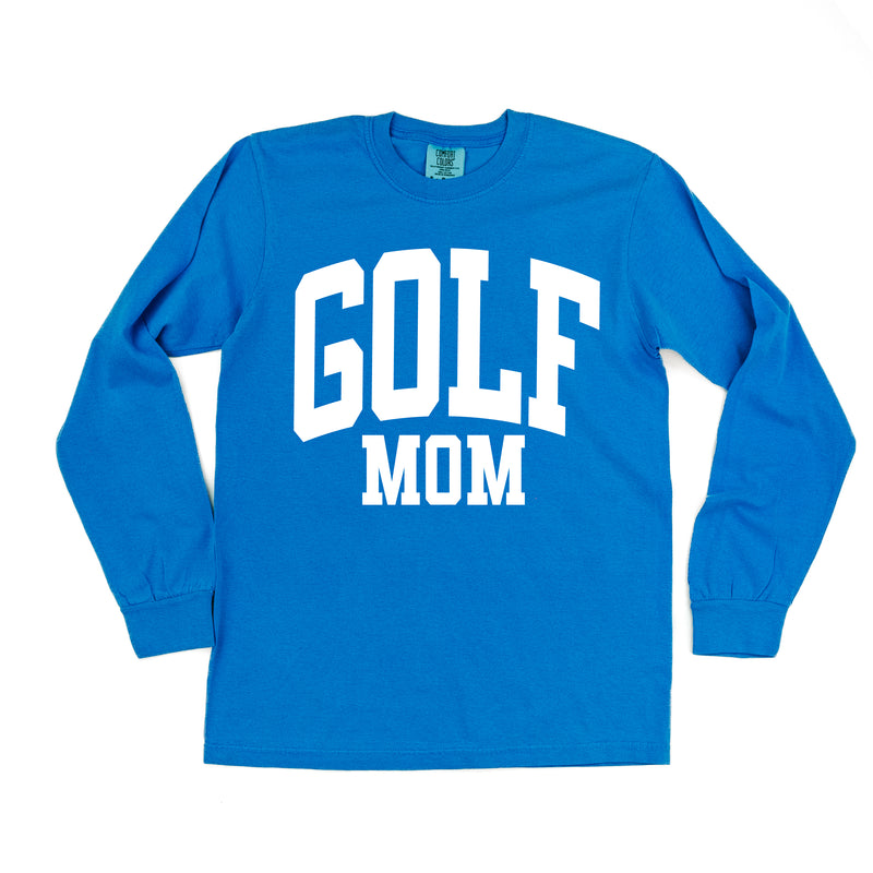 Varsity Style - GOLF MOM - LONG SLEEVE COMFORT COLORS TEE