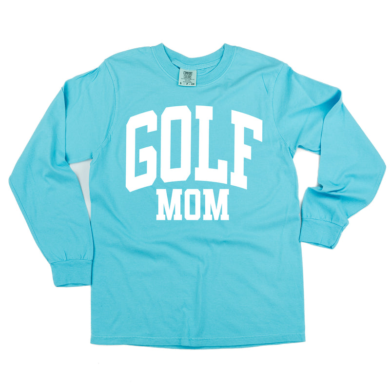 Varsity Style - GOLF MOM - LONG SLEEVE COMFORT COLORS TEE