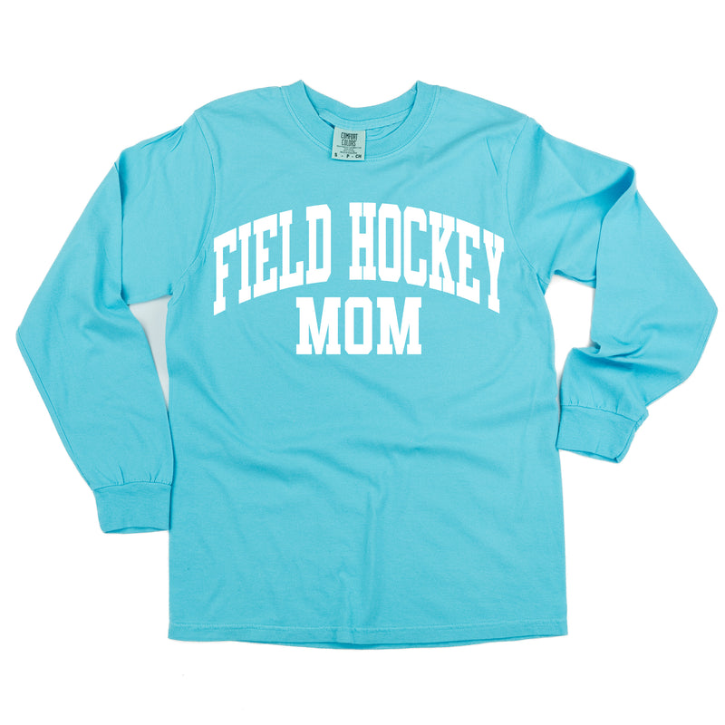 Varsity Style - FIELD HOCKEY MOM - LONG SLEEVE COMFORT COLORS TEE