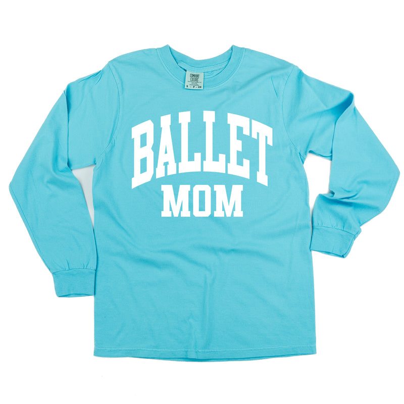 Varsity Style - BALLET MOM - LONG SLEEVE COMFORT COLORS TEE