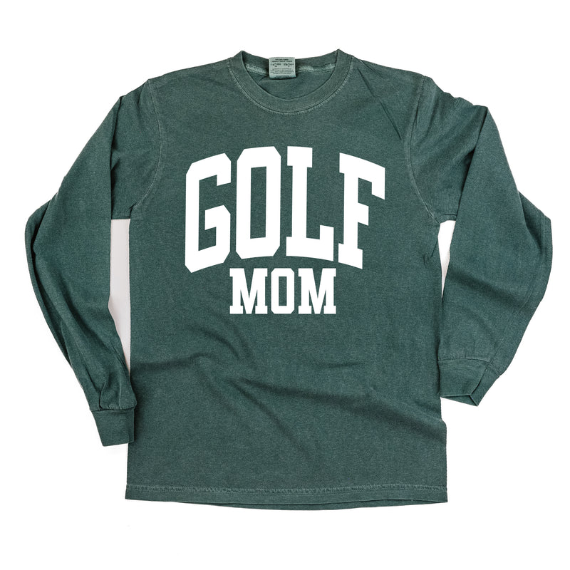 Varsity Style - GOLF MOM - LONG SLEEVE COMFORT COLORS TEE