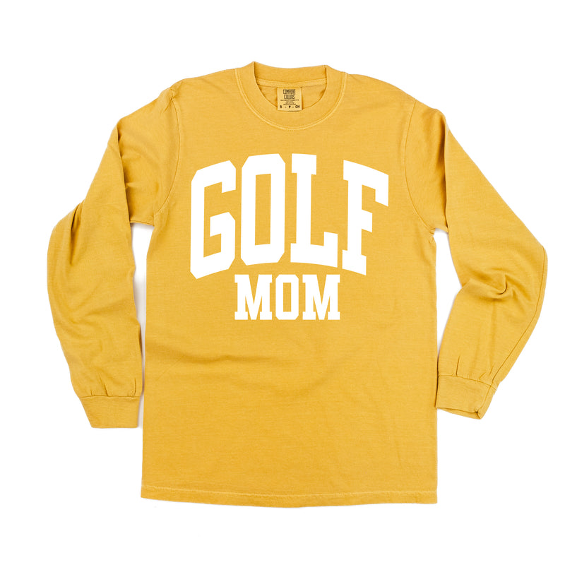 Varsity Style - GOLF MOM - LONG SLEEVE COMFORT COLORS TEE