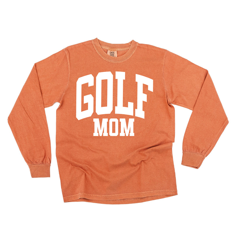 Varsity Style - GOLF MOM - LONG SLEEVE COMFORT COLORS TEE