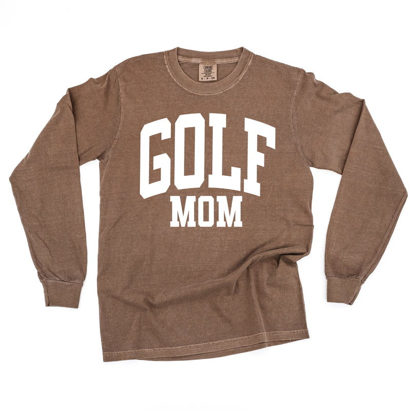 Varsity Style - GOLF MOM - LONG SLEEVE COMFORT COLORS TEE