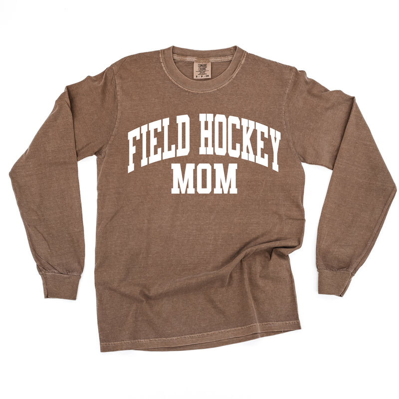 Varsity Style - FIELD HOCKEY MOM - LONG SLEEVE COMFORT COLORS TEE