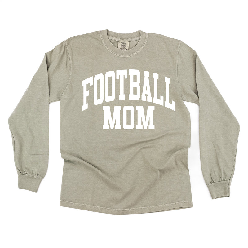 Varsity Style - FOOTBALL MOM - LONG SLEEVE COMFORT COLORS TEE