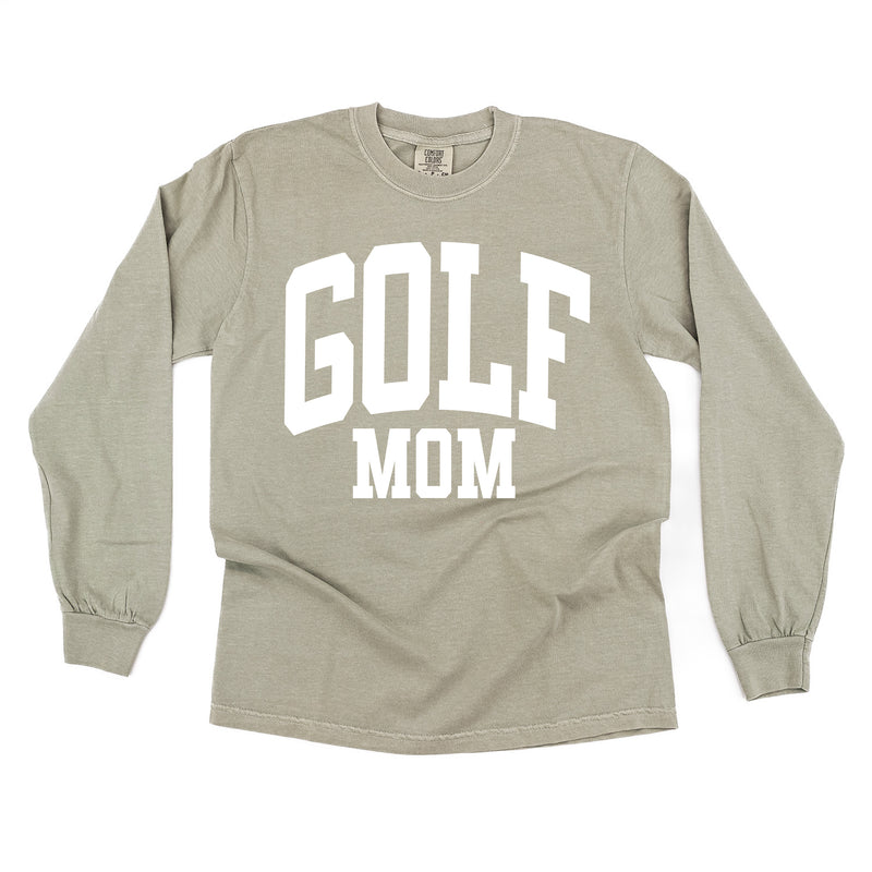 Varsity Style - GOLF MOM - LONG SLEEVE COMFORT COLORS TEE