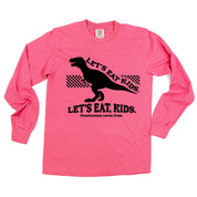 Let's Eat, Kids. - LONG SLEEVE Comfort Colors Tee Little Mama Shirt Shop
