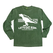 Let's Eat, Kids. - LONG SLEEVE Comfort Colors Tee Little Mama Shirt Shop