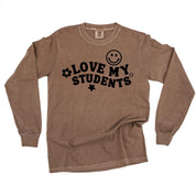 Love My Students - LONG SLEEVE Comfort Colors Tee Little Mama Shirt Shop