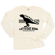 Let's Eat, Kids. - LONG SLEEVE Comfort Colors Tee Little Mama Shirt Shop