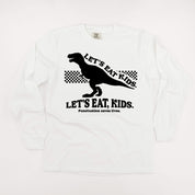 Let's Eat, Kids. - LONG SLEEVE Comfort Colors Tee Little Mama Shirt Shop