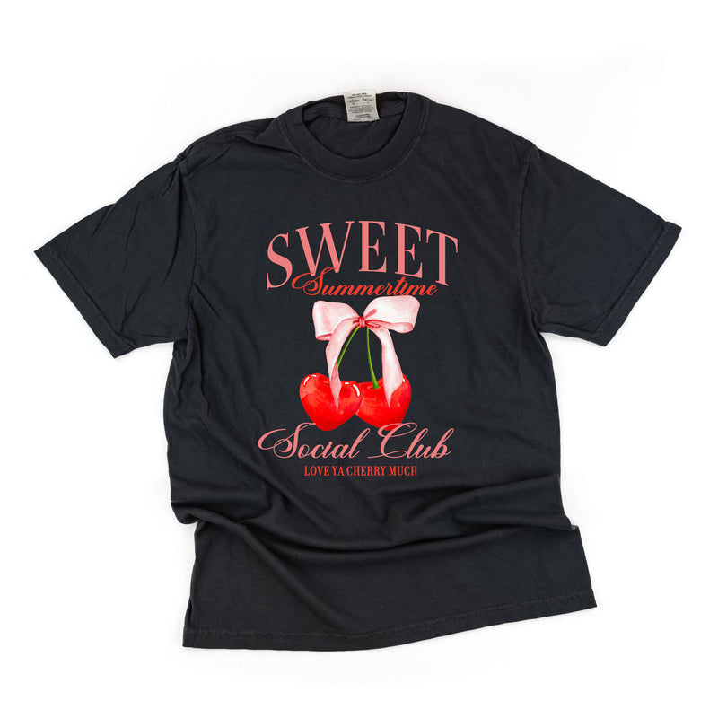 Sweet Sumertime Social Club (Girl's Girl Version) - SHORT SLEEVE COMFORT COLORS TEE