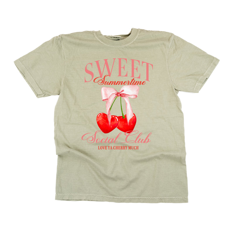 Sweet Sumertime Social Club (Girl's Girl Version) - SHORT SLEEVE COMFORT COLORS TEE
