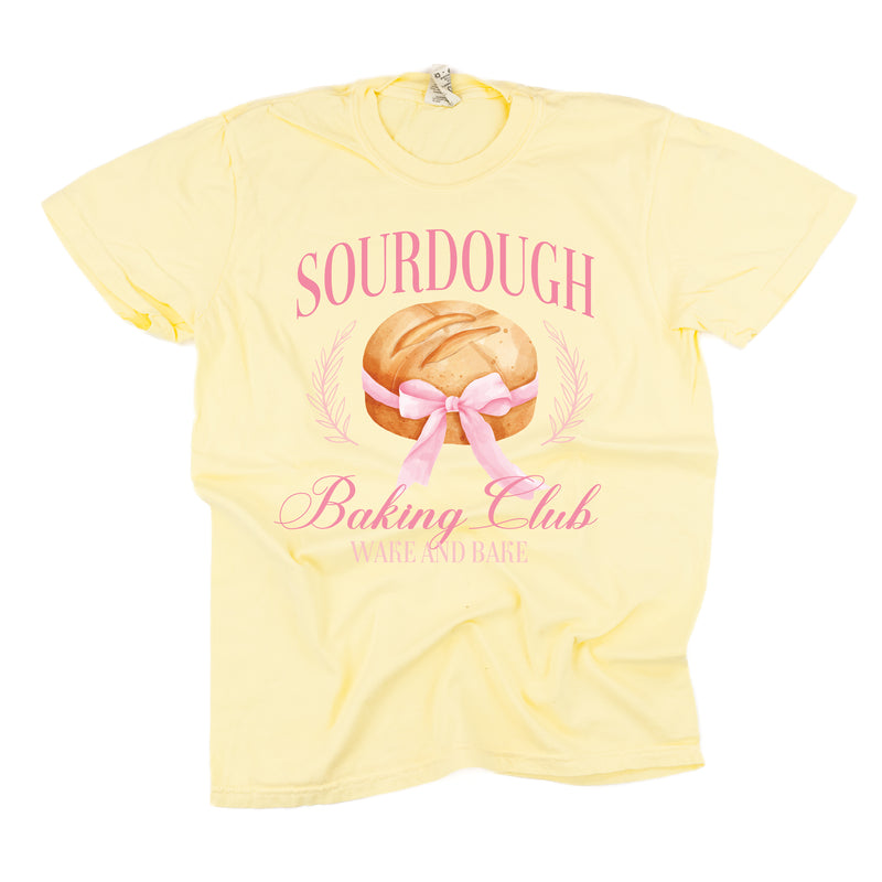 Sourdough Baking Club (Girl's Girl Version) - SHORT SLEEVE COMFORT COLORS TEE