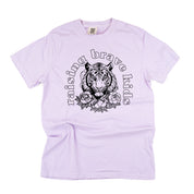 Raising Brave Kids (Plural) - Comfort Colors Tee Little Mama Shirt Shop