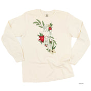 Christmas Floral Mama - LONG SLEEVE Comfort Colors Tee Little Mama Shirt Shop