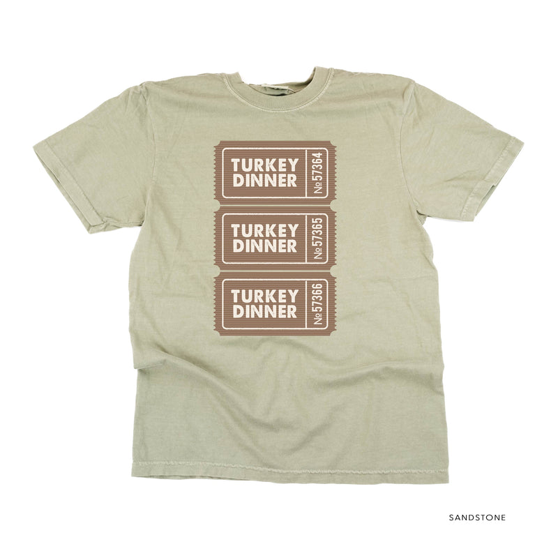 Turkey Dinner Tickets - Comfort Colors Tee