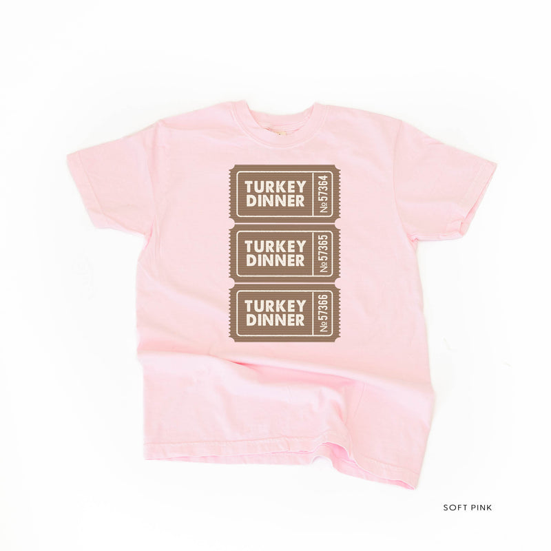 Turkey Dinner Tickets - Comfort Colors Tee