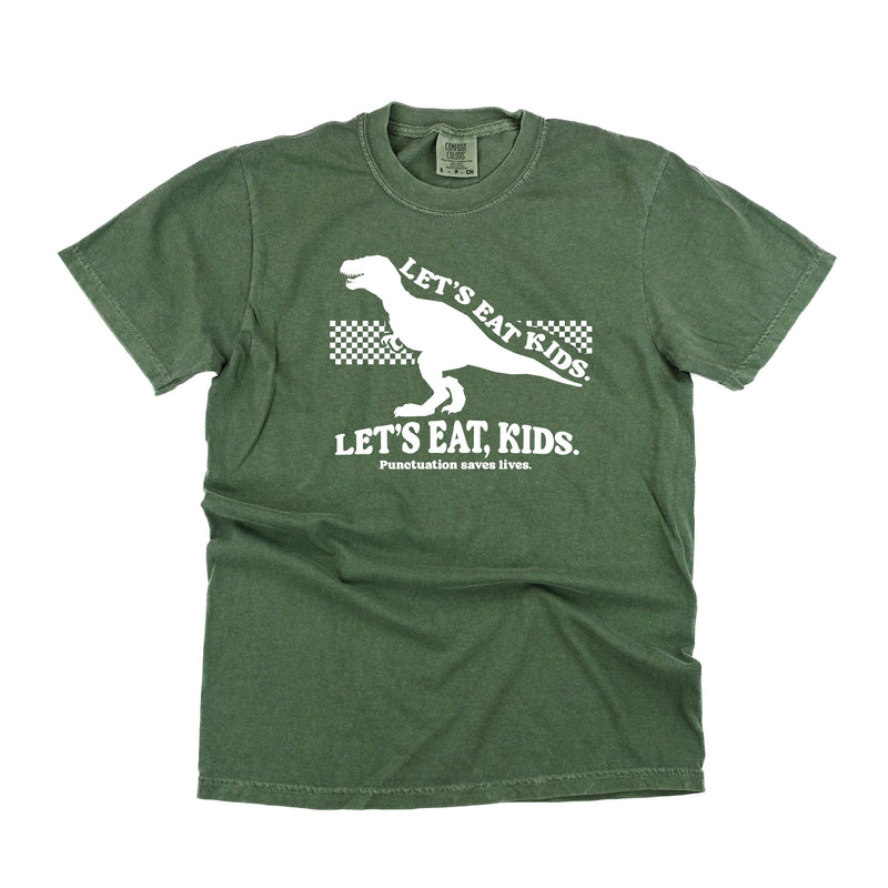 Let's Eat, Kids. - SHORT SLEEVE COMFORT COLORS TEE