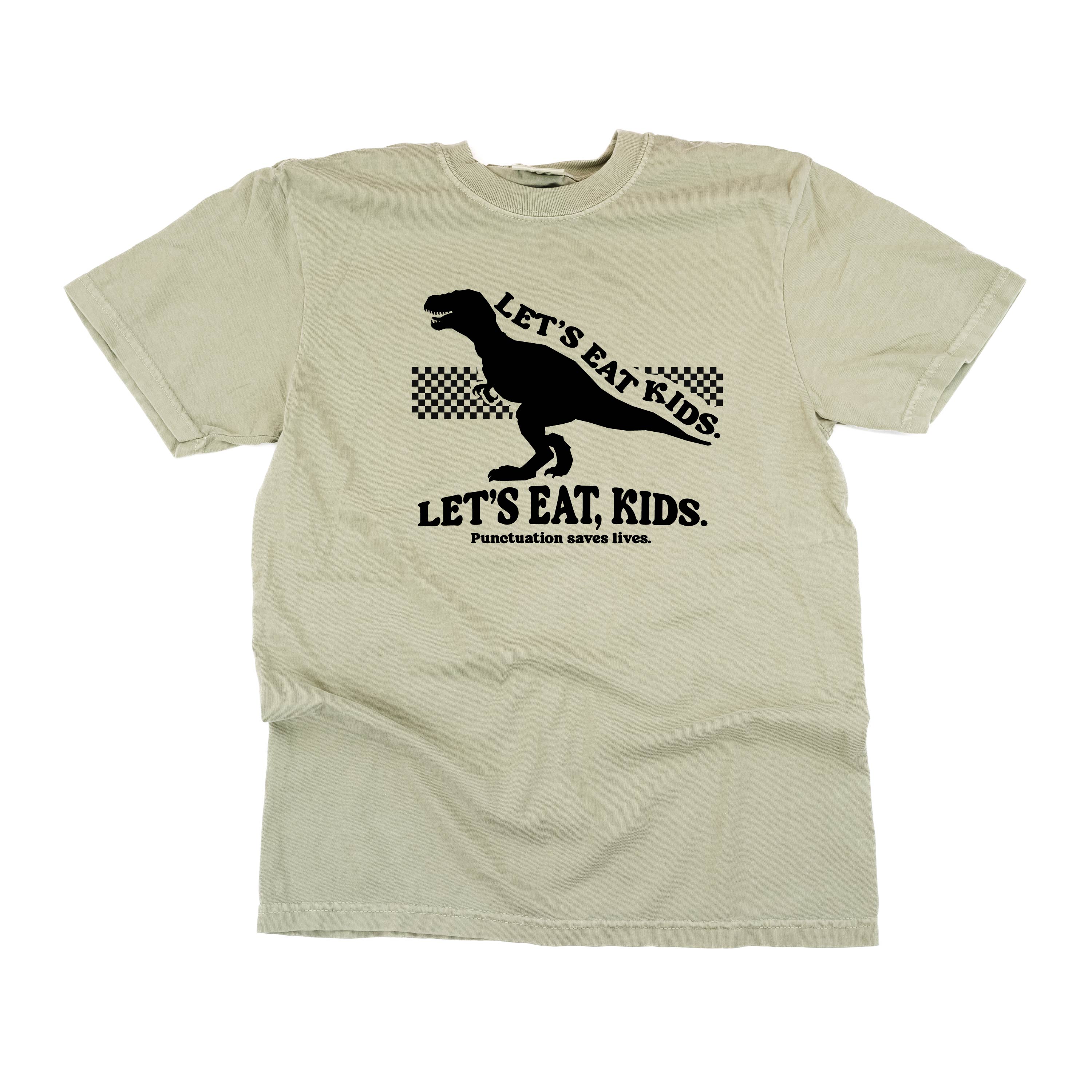 Let's Eat, Kids. - Comfort Colors Tee Little Mama Shirt Shop