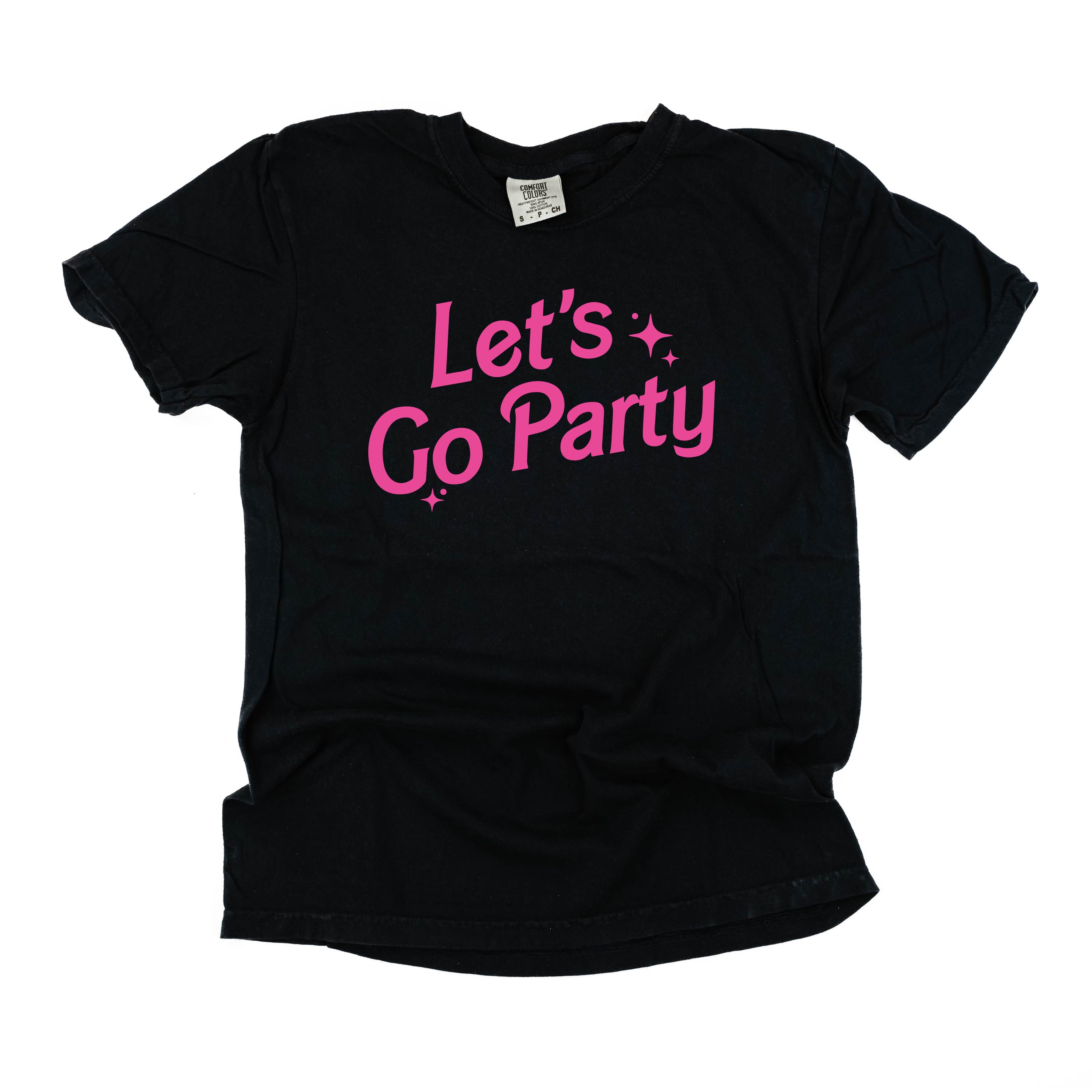 Let's Go Party (Barbie Party) - Comfort Colors Tee Little Mama Shirt Shop