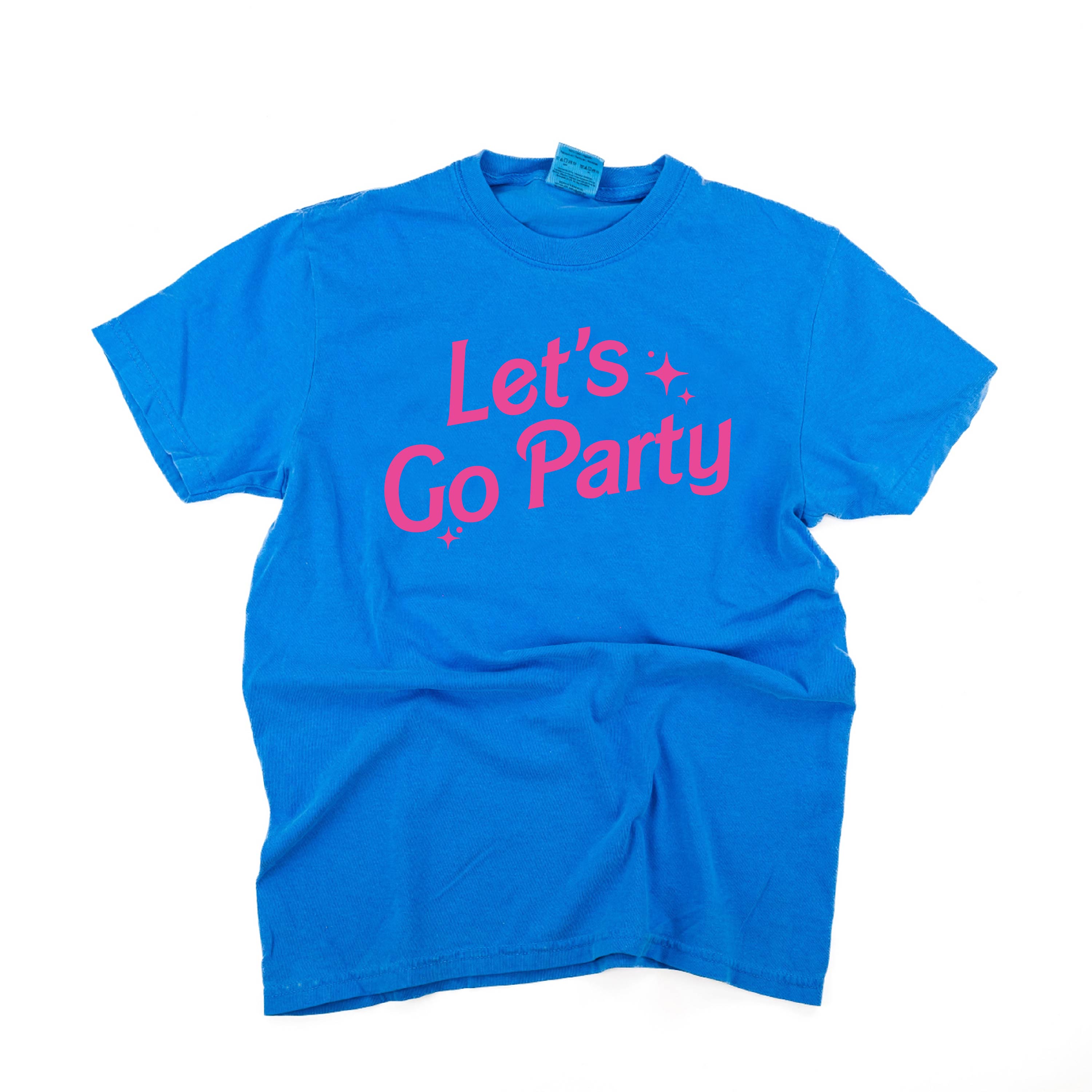 Let's Go Party (Barbie Party) - Comfort Colors Tee Little Mama Shirt Shop