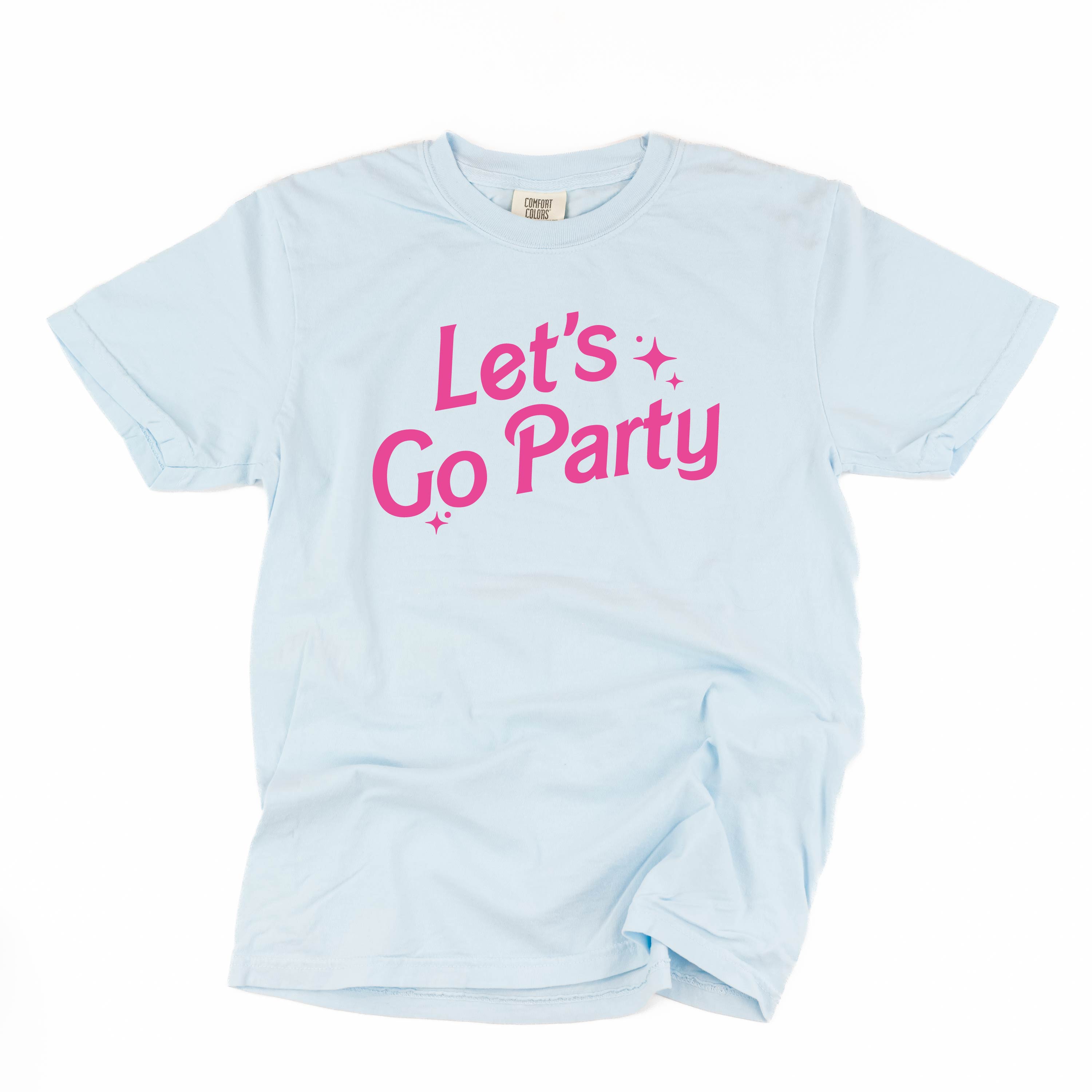 Let's Go Party (Barbie Party) - Comfort Colors Tee Little Mama Shirt Shop