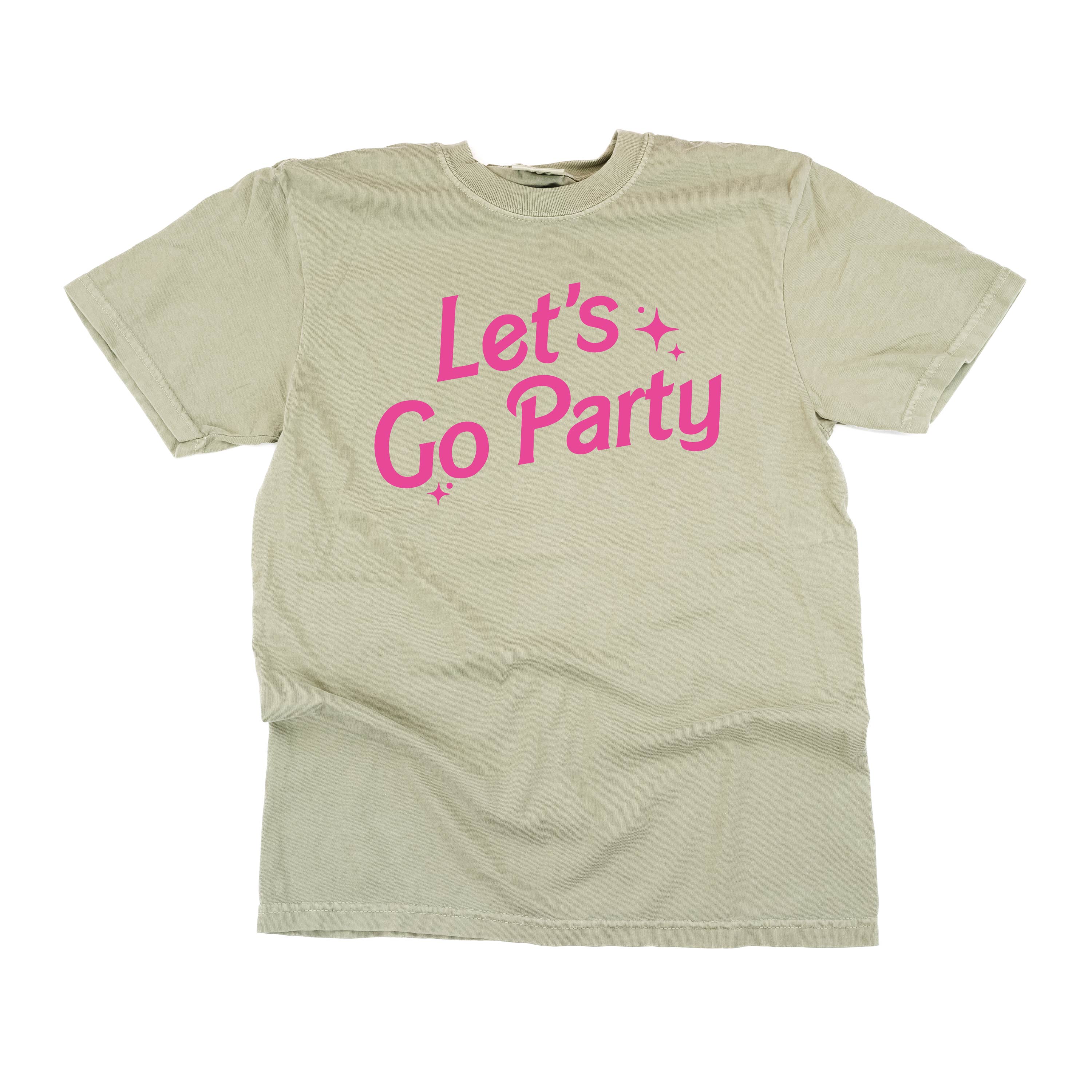 Let's Go Party (Barbie Party) - Comfort Colors Tee Little Mama Shirt Shop