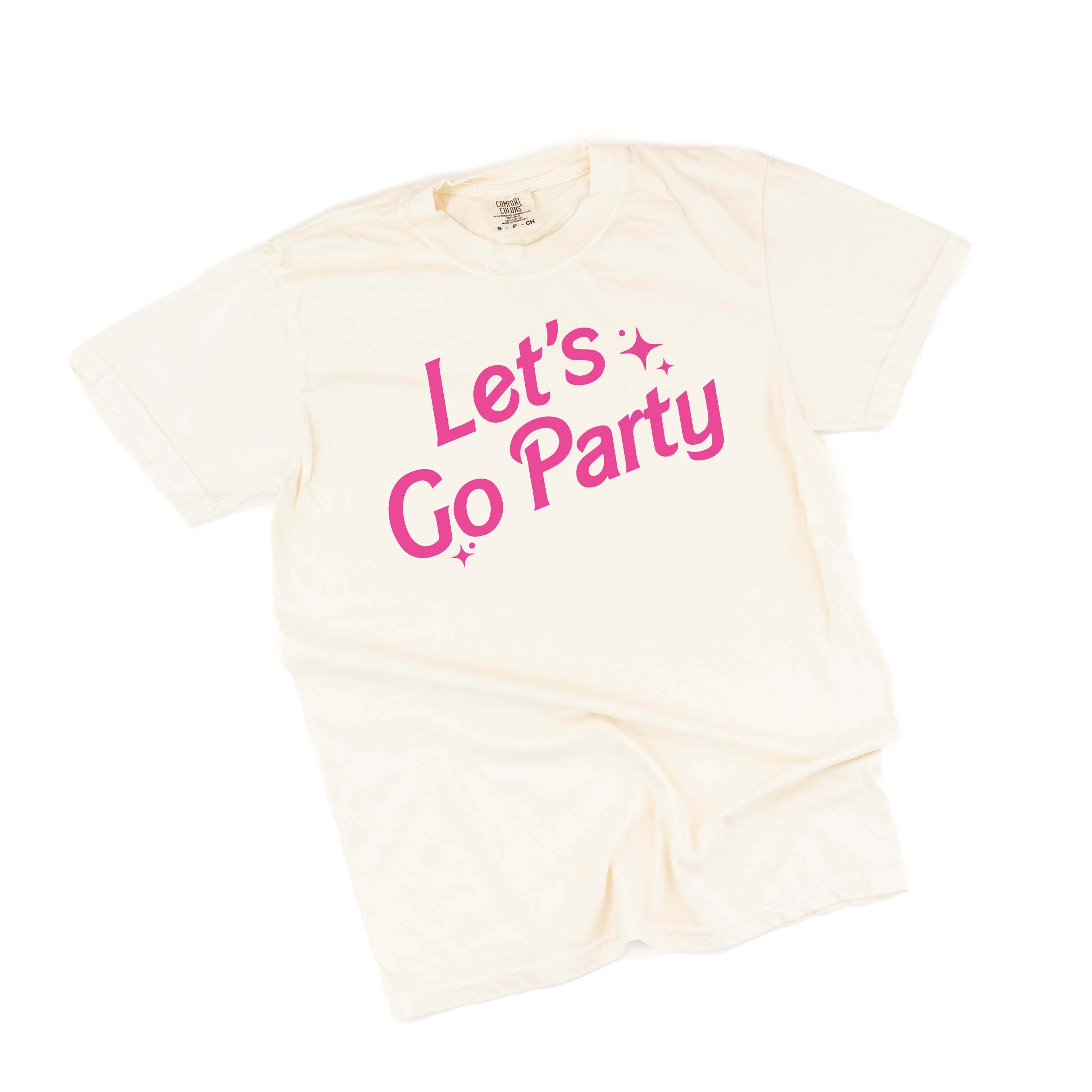 Let's Go Party (Barbie Party) - Comfort Colors Tee Little Mama Shirt Shop