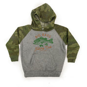 Big Bass Fishing Club - Child HOODIE Little Mama Shirt Shop LLC