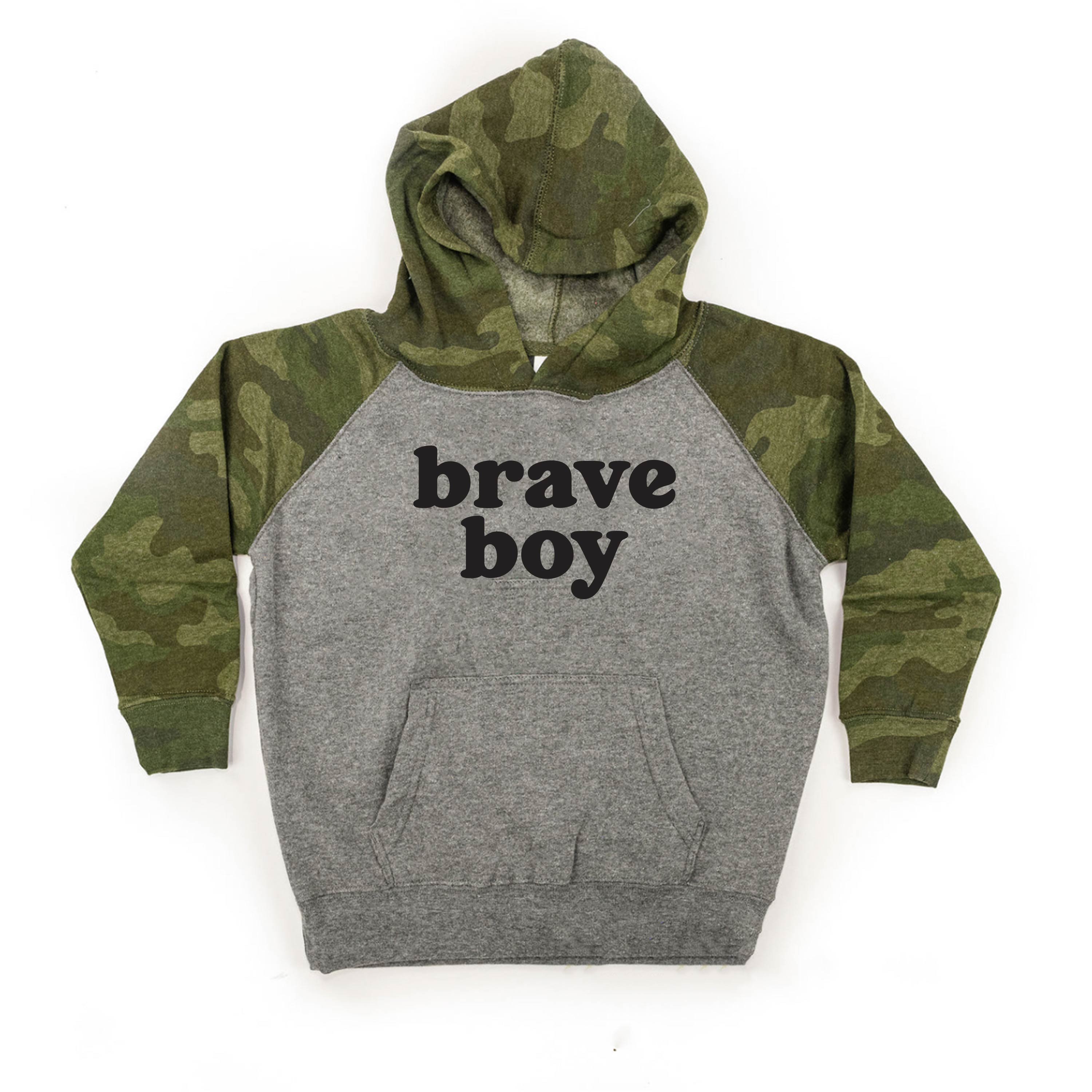 Brave Boy - Child Hoodie Little Mama Shirt Shop