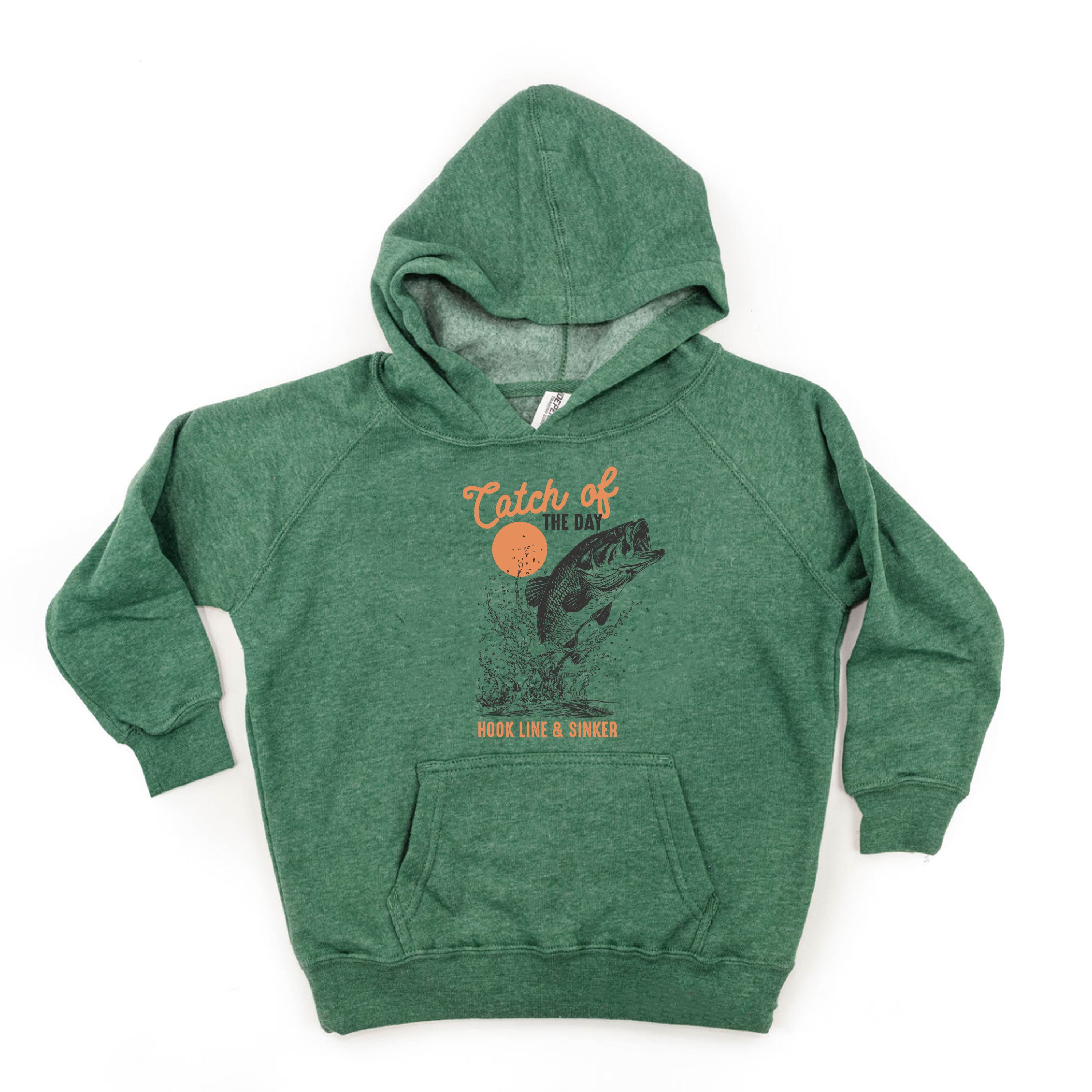 Catch Of The Day - Child HOODIE Little Mama Shirt Shop LLC