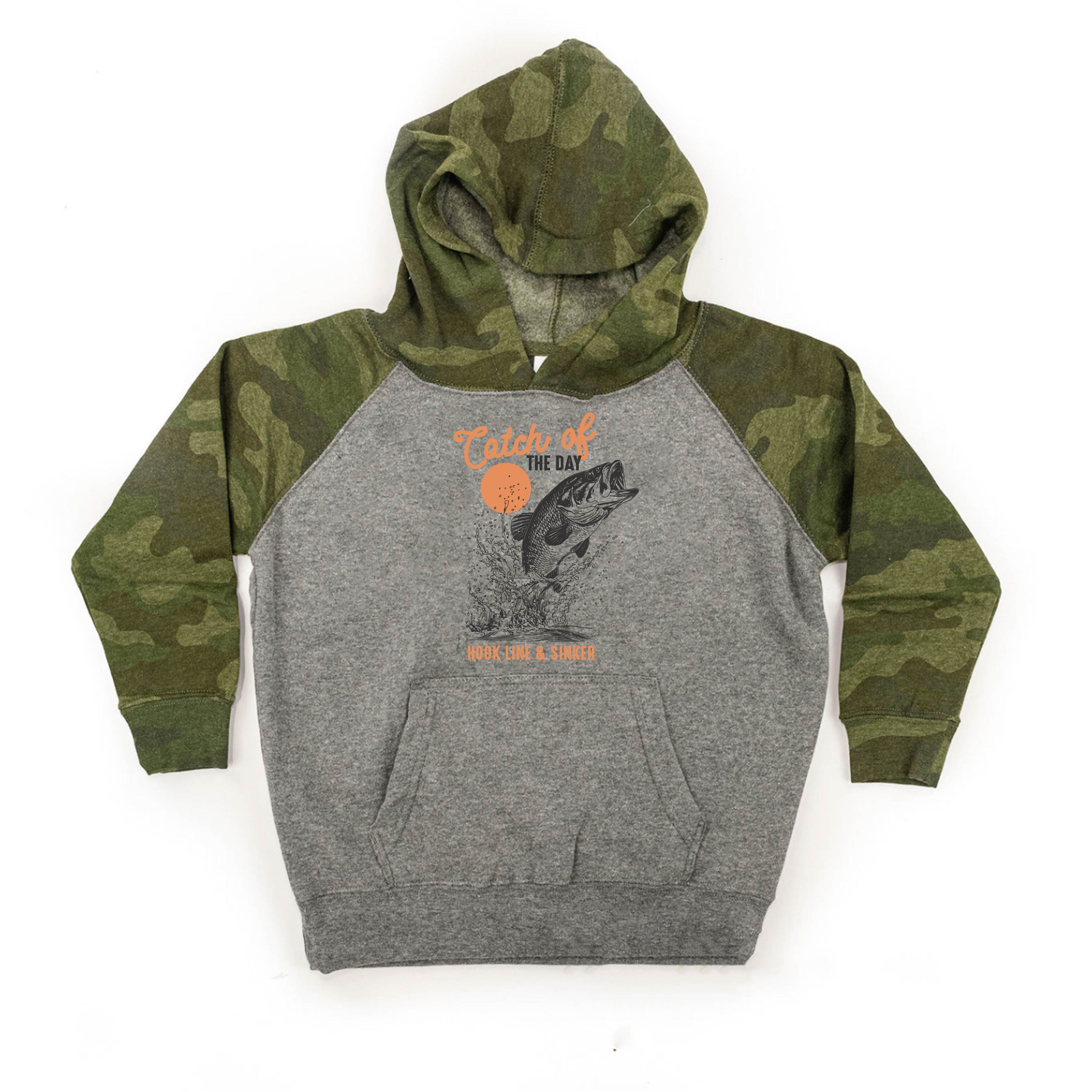 Catch Of The Day - Child HOODIE Little Mama Shirt Shop LLC