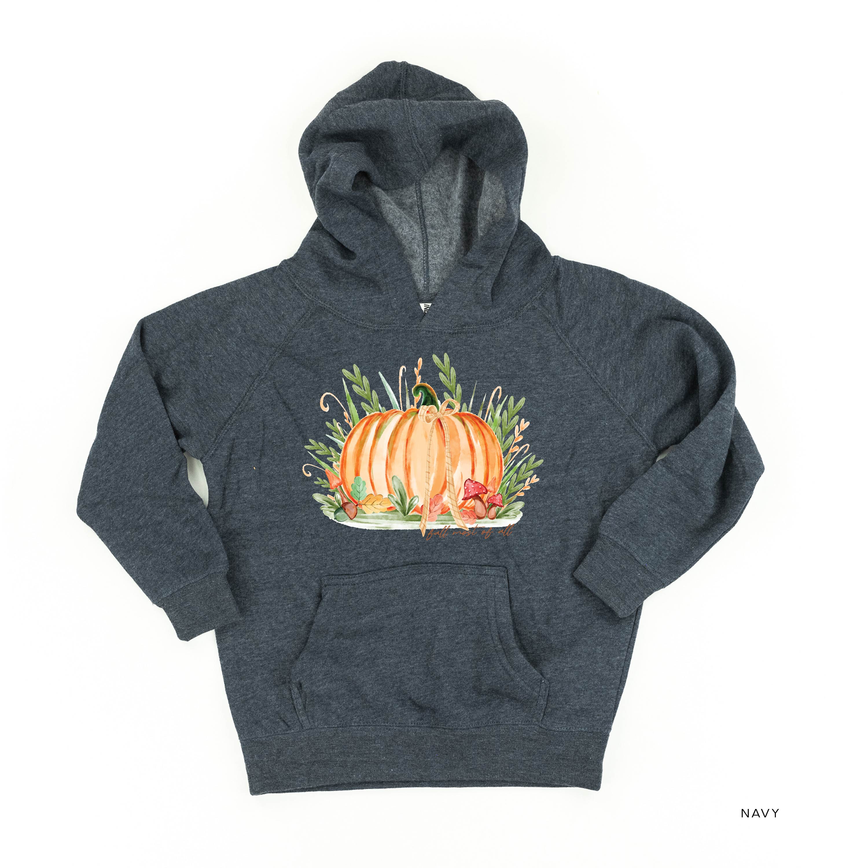 Fall Most of All - Child Hoodie Little Mama Shirt Shop