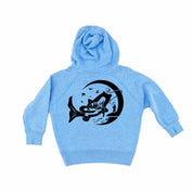 Fishing Compass - Fishing Scene (pf&b)  - Child HOODIE Little Mama Shirt Shop LLC
