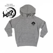 Fishing Compass - Fishing Scene (pf&b)  - Child HOODIE Little Mama Shirt Shop LLC