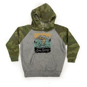 Gone Fishing - Child HOODIE Little Mama Shirt Shop LLC