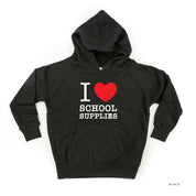 I ♥ School Supplies - Child Hoodie Little Mama Shirt Shop LLC
