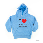 I ♥ School Supplies - Child Hoodie Little Mama Shirt Shop LLC