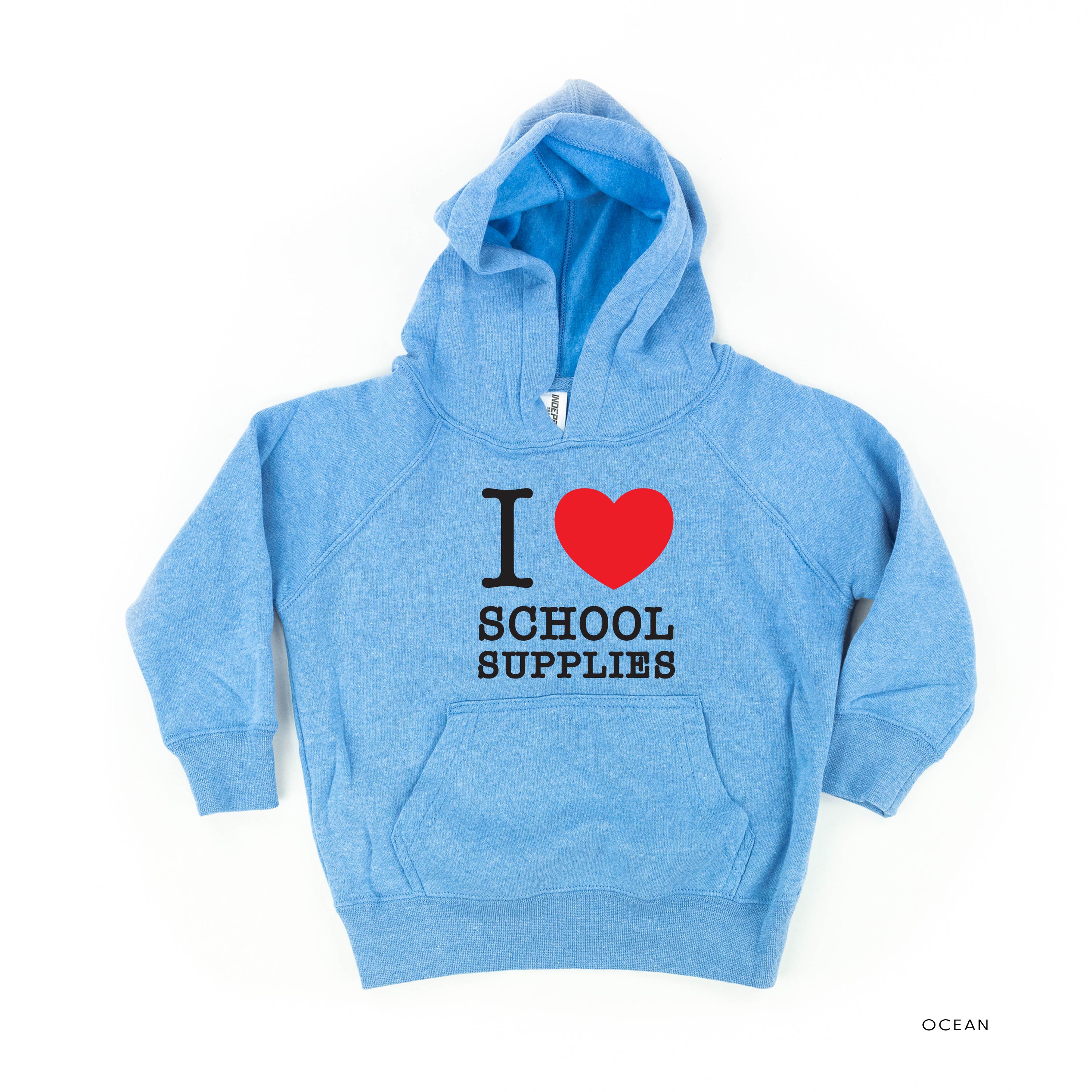 I ♥ School Supplies - Child Hoodie Little Mama Shirt Shop LLC