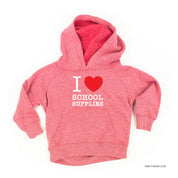 I ♥ School Supplies - Child Hoodie Little Mama Shirt Shop LLC
